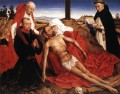 Lamentation hollandais peintre Rogier van der Weyden